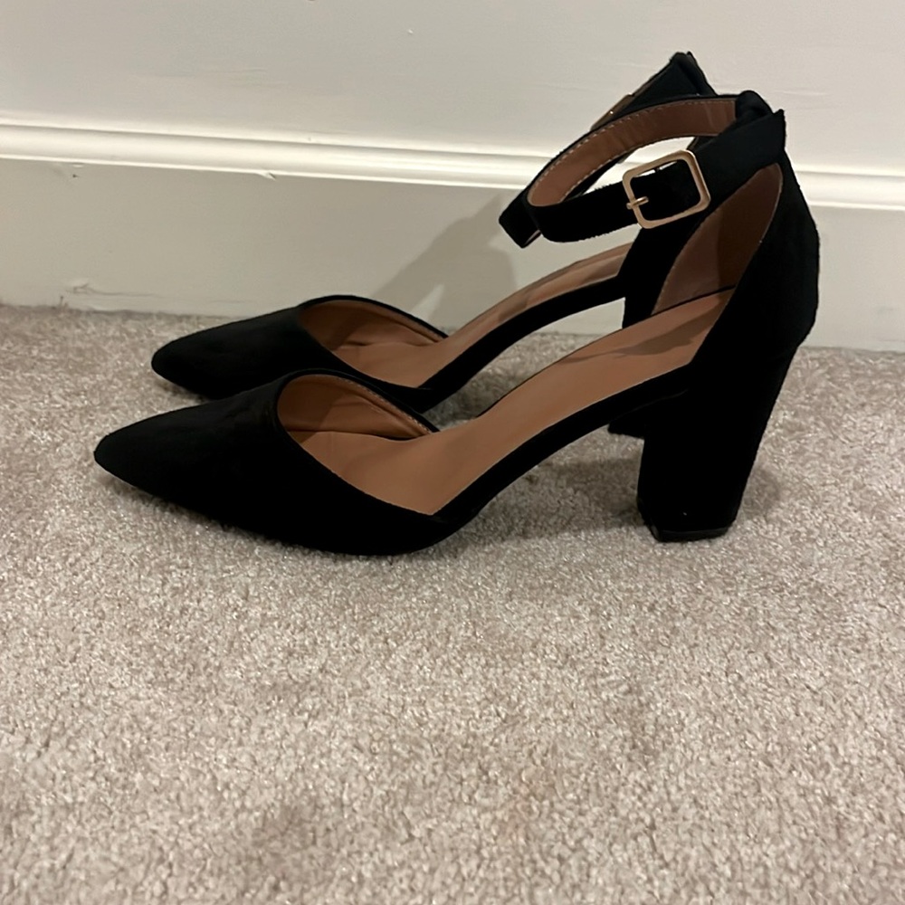 Ollio black heels